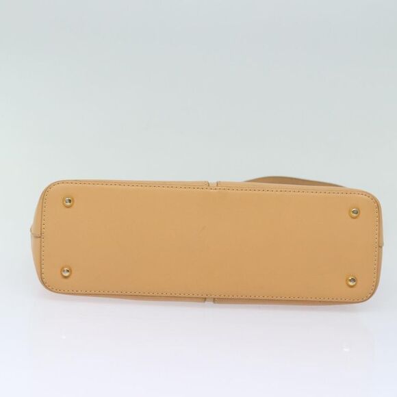 Burberry Nova Check Beige Leather Shoulder Bag (Pre-Owned) - Picture 3 of 16